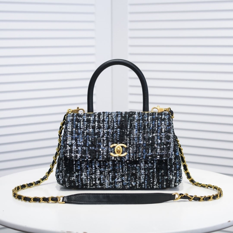 Ch**el top handle bags